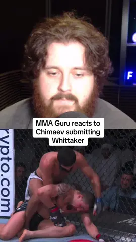Khamzat Chimaev has strong submissions 💪 #UFC #khamzatchimaev #robertwhittaker #chimaev #ufc308 #ufcreaction #mmaguru #fyp #foryoupage 