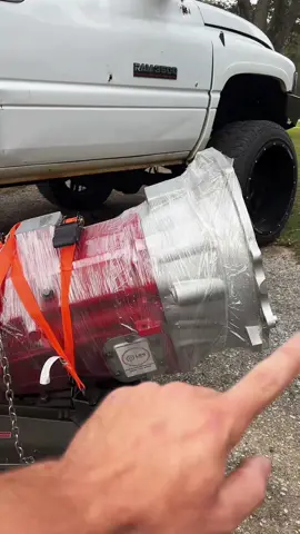 Finally got my Rebuilt nv5600 6 speed back into my truck #trucks #dieseltrucks #cars #automotive #cumminss 