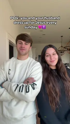 Sundays are the best days 🩵✝️ #christian #christiantiktok #Jesus #JesusisKing #Love #sunday #christiancouple 