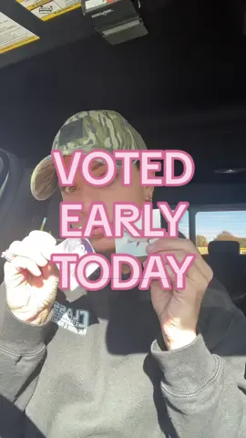 Early voting started today in Michigan #election2024 #vote #ivoted #michigan 