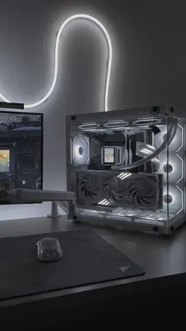 Winter is coming ❄️☃️ #fyp #fypシ #viral #foryou #pc #setup #setupgaming #pcbuild #pcgaming #GamingSetup #winter #wintervibes #calm #cozy #cozysetup #سيت_اب #بي_سي #بيسي #اكسبلور #تصويري 