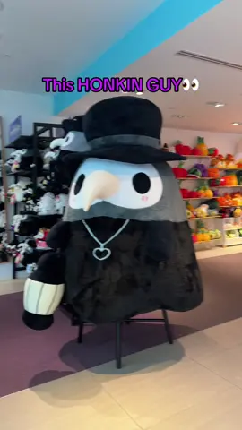 😈 a big guy 😈 #squishable #squishables #plush #plushies #plaguedoctor #doctorplague #halloween #kingofprussia #huge #big #giantplush #plushtok #squishtok #mall 