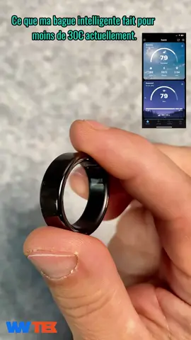 💍✨Découvrez la bague du futur ! Une bague connectée élégante et high-tech qui vous permet de rester connecté en un clin d'œil ! 📲💫 Que ce soit pour suivre votre santé, recevoir des notifications discrètes, ou simplement faire un relevé stylée, cette bague est l'accessoire parfait pour allier mode et technologie 🌐💙 #BagueConnectée #TechFashion #GadgetTrendy  