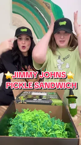 WE ARE READY FOR JIMMY JOHNS PICKLED SANDWICHES #jimmyjohns #pickle #picklesandwich #sandwich #jimmyjohnspicklesub #jimmyjohnspicklesandwich #gifted #picklechips #picklewich 