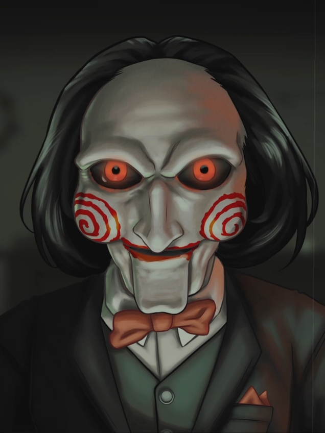 Eu quero jogar um jogo... Qual seu filme de terror favorito? Deixa aí nos comentários 😆😉 Áudio original do filme .  #saw #sawgames #jogosmortais #jigsaw #art #animated #artist #digitalart #euquerojogarumjogo #horror #terror #viral #Halloween #scarymovies #johnkramer #horroroctober #digitalpainting 