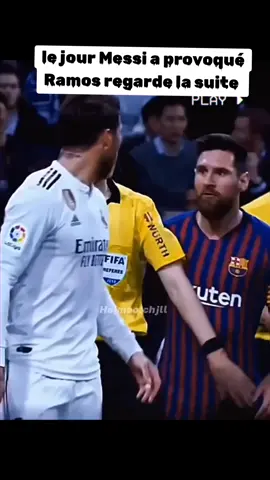 le jour Messi a provoqué Ramos regarde la suite #foot #provocation #tacle #ramos #messi #pepe #fyp 