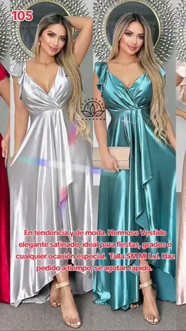 En tendencia y de moda. Hermoso Vestido elegante satinado, ideal para fiestas, grados o cualquier ocasión especial.  Talla SM Ml Lxl. Haz pedido a tiempo, se agotan rápido. #grados,fiestas#fiestas #reunionesfamiliares #reunionesdetrabajo #ocacionesespeciales  #ocacion #eventossociales #eventosdelujo #conjuntosfemininos #conjunto #modayestilo #tendencia #conjuntosfemeninos #colombia #bogota #cundinamarca #cali #palmiravalle #valledelcauca #cauca #popayan #guachene #pradera #praderavalle #tulua #cartago #boyaca #soacha #engativa #medellin #antioquiacolombia 