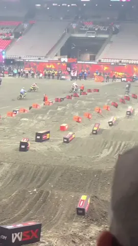 Tomac Wheelieing all the way Through the Whoops at Wsx 🔥🔥🔥  #fyp #foryou #foryoupage #viral #trending#shortstory#motocross#supercross #sx #mx #moto #motolife #dirtbikes #dirtbike #dirtbikevideos #dirkbikevids #dirtbikevid #2stroke #4stroke #bikelife 