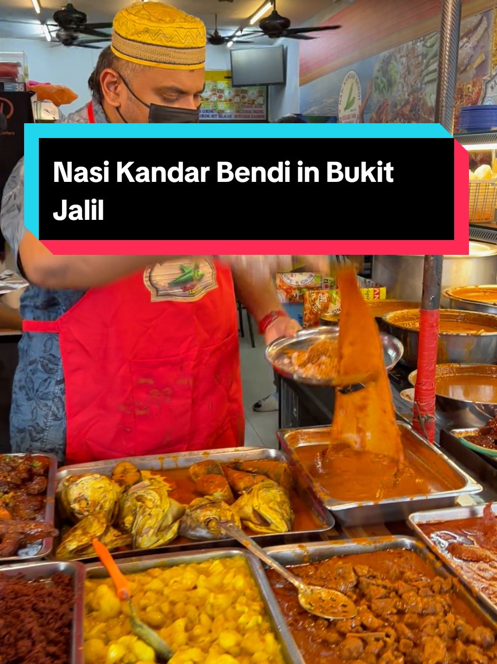 📍Nasi Kandar Bendi, 28, Jln Jalil 1, Bukit Jalil, 57000 Kuala Lumpur
 ⏰11am-8pm
 🎥 @AbangSodok  #bestfoodmalaysia #malaysiafood #foodhuntingkl #klfoodie #MakanLokal 