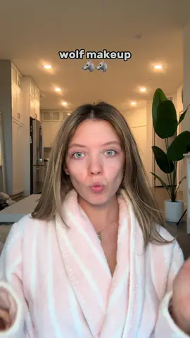 happy halloween!! #wolfmakeup #wolfmakeuptutorial #makeuptutorial #halloweenmakeup #makeup #makeuptutorial #thebigbadwolf #bigbadwolf #makeupideas #easyhalloweenmakeup 