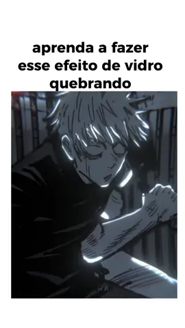 como fazer efeito de vidro quebrado (Capcut)