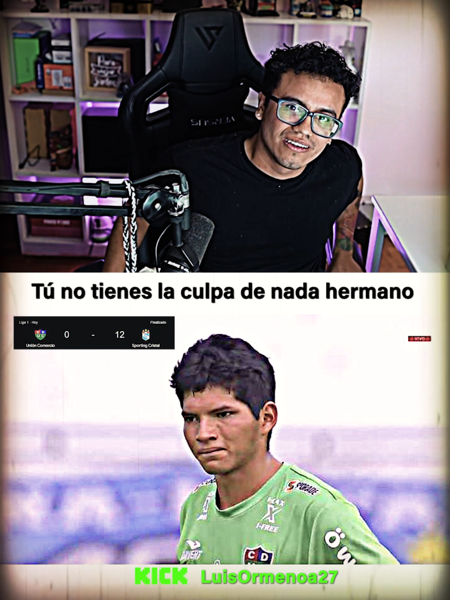 Solo espero que el arquero de Unión Comercio pueda recuperarse de esta 😞 #Futbol #SportingCristal #UnionComercio #liga1 #Perú #kick #opinión #LuisOrmeño #fyp #parati