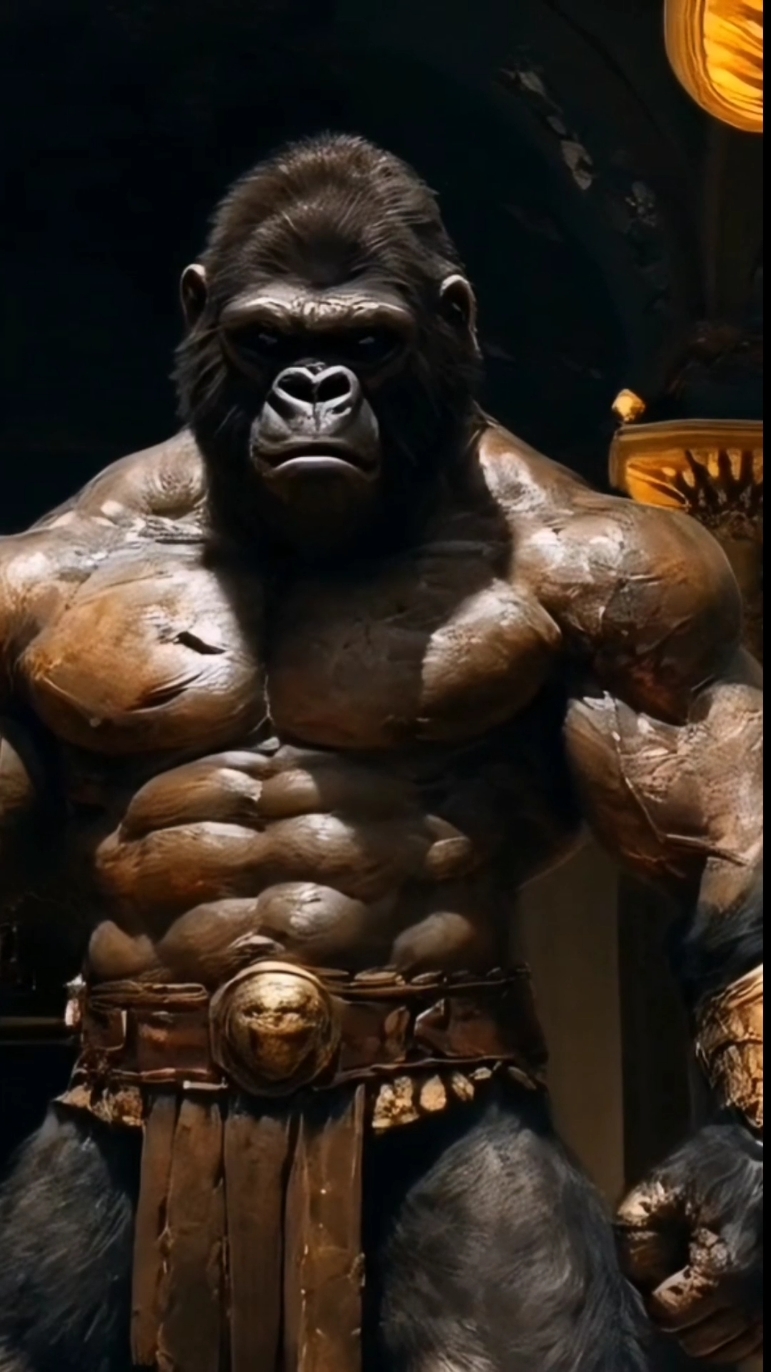 Gorilla Warrior  Ai Video #fantasy #edit #epic #ai #art #wallpaper #wow #fantasyworld #foryoupage #fyp #foryou #capcut #foru #fye #power #viral #trending #shorts #tiktok #watch #story #imagine #aivideos #WeekendVibes #legend #viral_video #gorilla #الذكاء_الاصطناعي #ذكاء_اصطناعي #تصميمي #تصميم_فيديوهات🎶🎤🎬 #warriors 