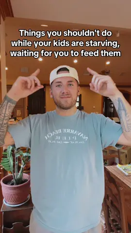 Parenting Tips! #kids #starving #feeding #toddlersoftiktok #dadsoftiktok #comedy #funny #viral #relatable #fyp #highchair #hungry #dadandson #pov