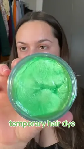 the perfect temporary color wax for halloween 👻  product: mofajang hair color wax from @Amazon Beauty  what is it? a colored styling wax that washes out with one shampoo #hairdye #colorwax #hairtutorial #hairtransformation 