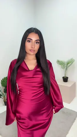 Introducing our NEW COLOR in the premium satin cowl neck dress! 😍✨ The perfect blend of elegance and allure. Where are you wearing this beauty? 💃💖 #NewColorAlert #SatinDress #LuxuryFashion #CowlNeck #StyleUpgrade #DressToImpress #WardrobeEssentials #ChicAndClassy #OOTD #FashionAddict #MustHave