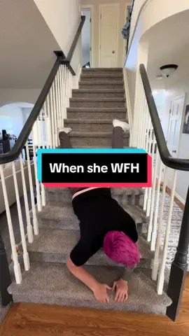 Are you done yet? #wlw #masc4masc #wlwcouple #wfh #workfromhome #wifey @Thegoodmeagan 