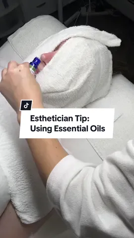 Estheticians, what are things that you do in your facials that make you stand out? Here is something that I do for all my facials that is so simple but effective because I genuinely think that it’s important to have your clients take a deep breath in and exhale  ✨ #facials #esthetician #estheticianlife #essentialoils #estheticiantips #asmr  