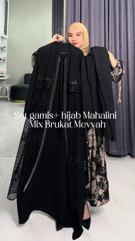 Masyallah 100rb uda dpt 1 set sama hijabnya 🥹🖤  #ootdhijab #ootdhijabstyle #ramadhan 