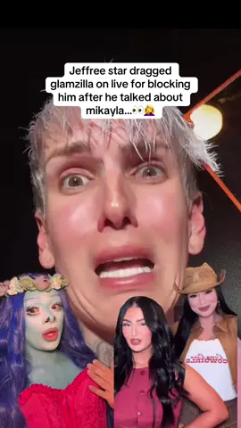 Jeffree star dragged glamzilla & Mikayla on live😱 #jeffreestar #glamzilla #mikaylanogueira #fyp #jeffreestarlive #makeupcommunity