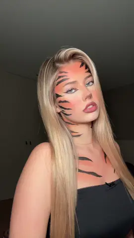 Tiger makeup 🐅
