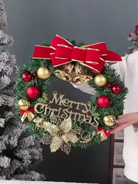 Krans Gantungan Pintu Hari Natal Mempercantik Rumah dgn Vibes Natal  #natal #krans #garland #harinatal