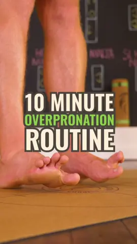 Pronation is a normal and healthy movement of the foot and is not something we want to avoid - in fact it is a critical component of efficient walking, running and jumping mechanics (as it allows us to absorb and utilise energy from the ground).🦶 👣 However many people struggle either to control that pronation movement and/or to move in the opposite direction (supination) which CAN contribute to problems in the feet or other areas up the chain. 👣 If this sounds like you then this routine tips can help you bring more awareness, strength and control into your arch by integrating elements of foot, ankle and hip function and challenging your stability through movement! 👣 Check out our YouTube channel for all our full length routines👌 #thefootcollective #foothealth #pronation #overpronation #balance #training #barefoot #mobility #routine #strongfeet #fyp 
