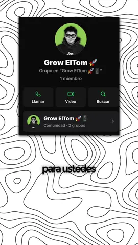 Mi mamá me mataría si hago esto gratis (es broma)  pero si quiero darte una mano para que tú también puedas crecer en redes sociales y desarrollar tu marca personal  En menos de 2 meses, he crecido cerca de 63.000 seguidores en todas mis cuentas, y quiero enseñarte TODO lo que he aprendido de subir videos en redes sociales  Dicho esto, me gustaría invitarte a Grow El Tom 🚀, un grupo de WhatsApp donde los acompañaré en su crecimiento, resolveré sus dudas y conversaremos sobre creación de contenido (y también sobre lo que hago en mi día a día)  Estaré entregando cápsulas, guías, estrategias, y consejos para ayudarte en todo lo que necesites :) y absolutamente gratis 👏 Comenta la palabra LINK y te mando el grupo por DM 👇🏼 #MarketingDigital #RedesSociales #Chile #MarcaPersonal #PersonalBrand #IA