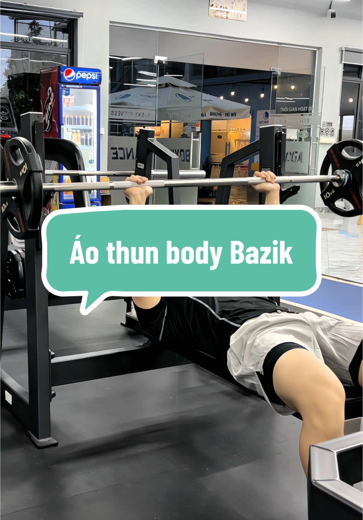 Áo thun 👕 thể thao ôm body Bazik#xuhuong #tanfit #aothethao #aotapgym #aobodynam #aothun #aothunnam 