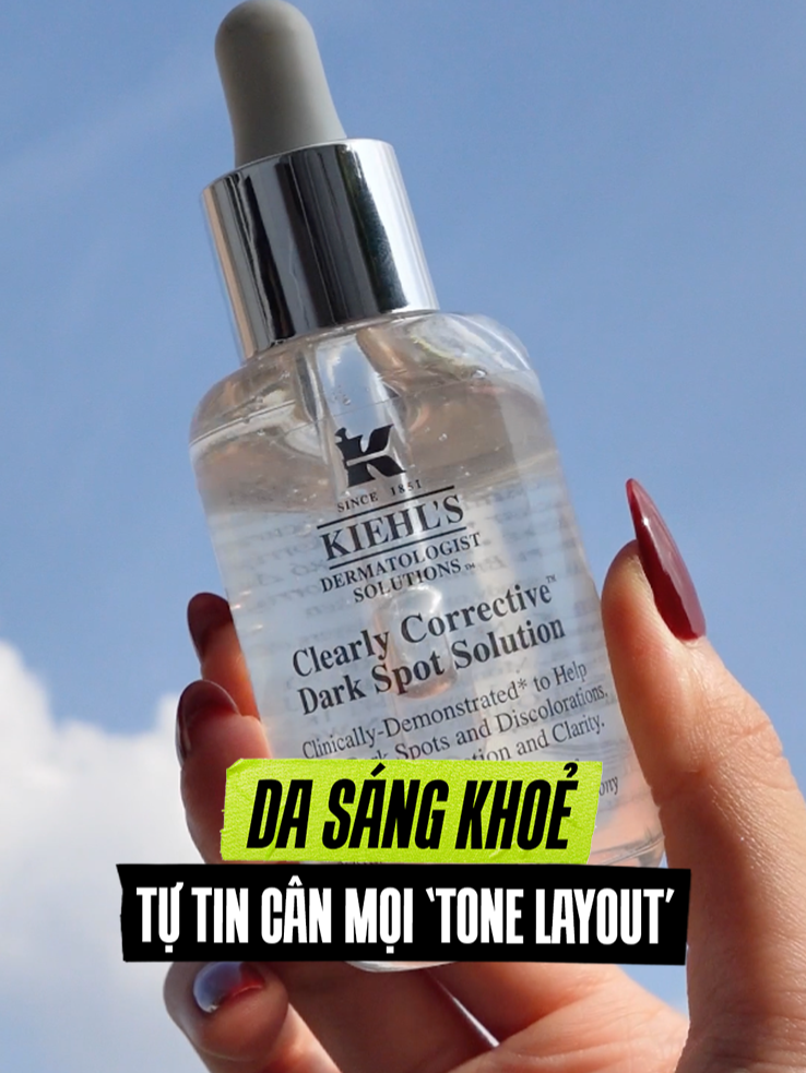 ✨ Da sáng khỏe, tự tin cân mọi 'tone layout' 🎨 với Serum Vitamin C #1 Kiehl's 🌟 #KiehlsVietNam #kiehls #kiehlsvn #PhaKhuonMau #BatChatReal #UnfilterBrightness #DaSangKhoeCungKiehls #serumvitaminc #kiehlsno1serum #skincare #KiehlsClearlyCorrective #dakhoecungkiehls