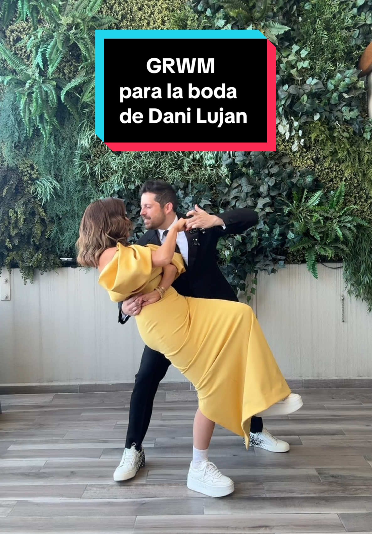 Nuestro look para la boda de Dani Lujan 🙌🏻🤵🏻‍♂️👰🏼‍♀️💍
