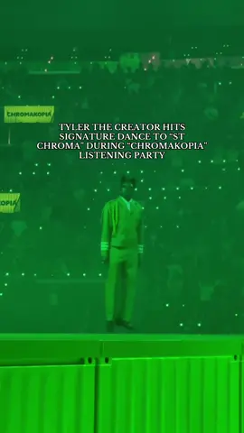WE ARE OFFICALLY IN THE CHROMAKOPIA ERA #fyp #foryoupage #tylerthecreator #chromakopia #stchroma #intuitdome #listeningparty #liveperformance #liveconcert #musicreaction #losangeles 
