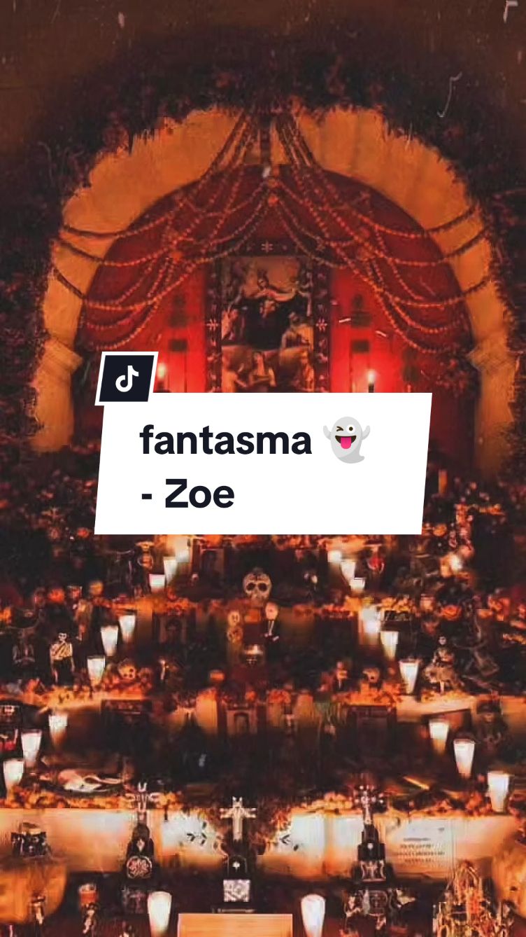 Rolas para halloween y Día de muertos Pt.4. Fantasma / Zoe 👻❤️ #zoe #rocanlover #diademuertos #halloween #lyrics #canciones #musica #fyp #parati #rock 