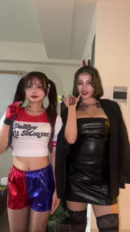 @TOMOKA🍒 #harleyquinn #joker #halloween #fyp 