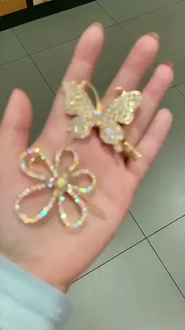 Fashion hair clip shiny small hairpin metal edge clip#fashion #foryou 