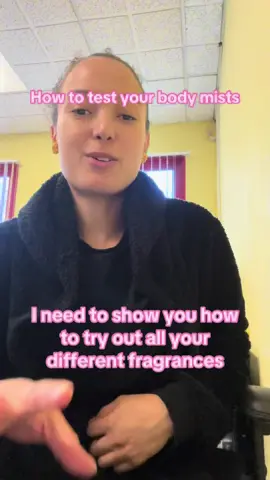 How to test your body mists when your first receive them! Top tip, dont sit there and spray them all in the same place. #bodymist #bodyspray #yap 