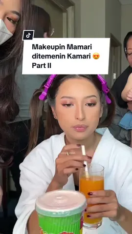Part 2 : Makeupin mamari ditemenin kamariiii😍 @Mamanya kamari @Haidee & Orlin Official @Jakarta Fashion Week  Details product aku taro di kolom komentar yaa 💕 #fyp #mamari #jennifercoppen #fypシ #fypシ゚viral #jwf #fashion #makeup #makeupartist #tutorialmakeup #kamari #kamariskywassink 
