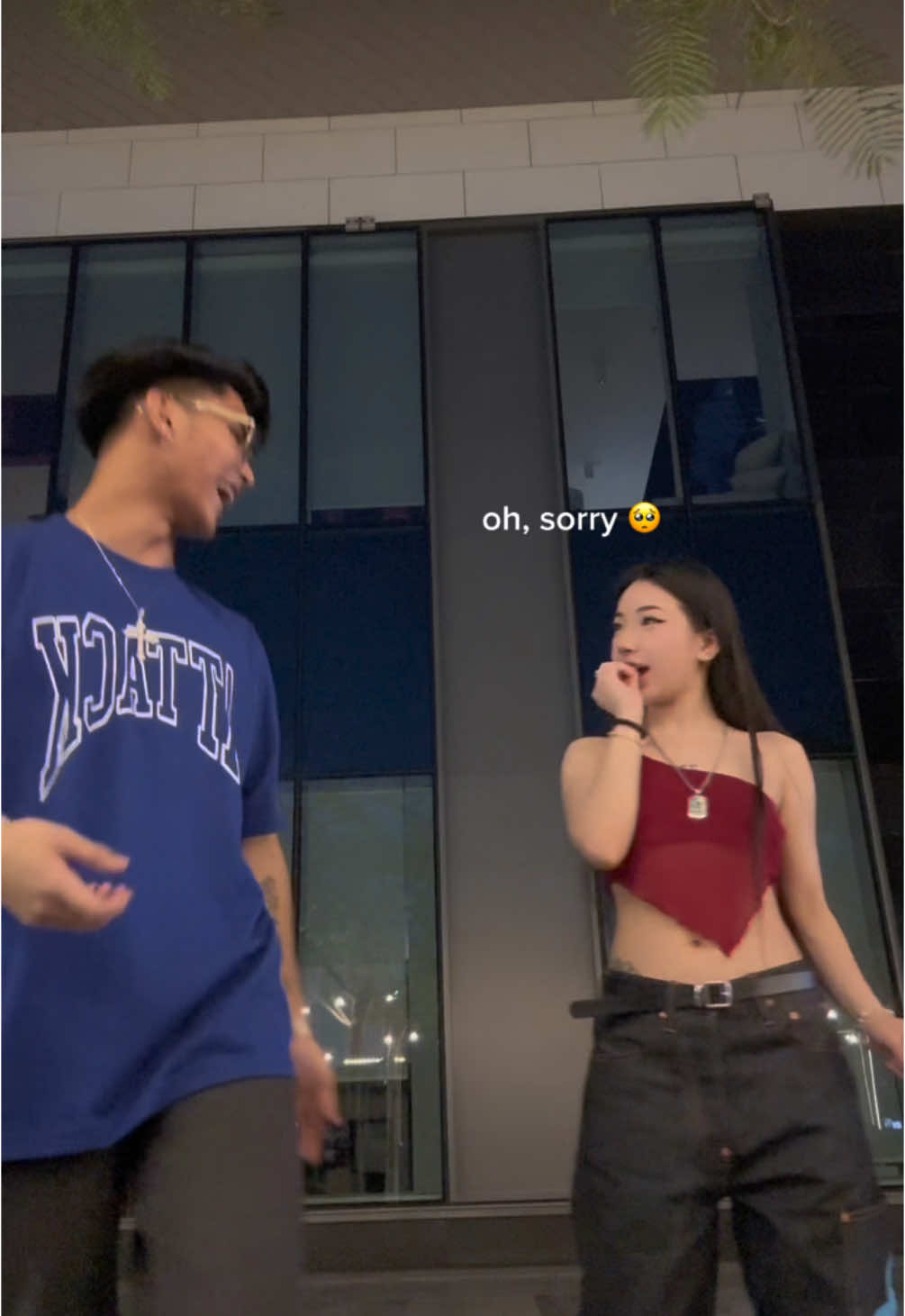 the way she say sorry is so cuteeeee 🥹 @Lynni😗 #MarcDanielBernardo #Lynni #LYNNIxDANIEL 