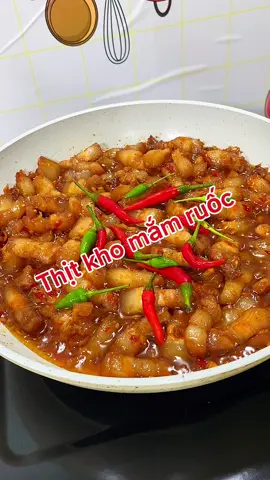 Thịt kho mắm ruốc thơm nức mũi ngày mưa #LearnOnTikTok #food #tiktokfood #nauan #trending #thitkhomamruoc #mamruockhothit #thitbaroikhomamruoc #duyencaocooking