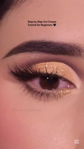 Step by Step Glitter Cut Crease Tutorial for Beginners 🖤🤎    #eyelooktutorial #cutcrease #cutcreasetutorial #cutcreasemakeup  #eyeshadowtutorial #easymakeup #browneyes #browneyesmakeup #nightoutmakeup #eyemakeup #eyemakeuptutorial #eyemakeupideas #partymakeup #partymakeuplook #eyemakeuplook #wakeupandmakeup #makeupartist #makeup #makeuptutorial #viral #explorepage #explore #makeupreel #makeupreels 
