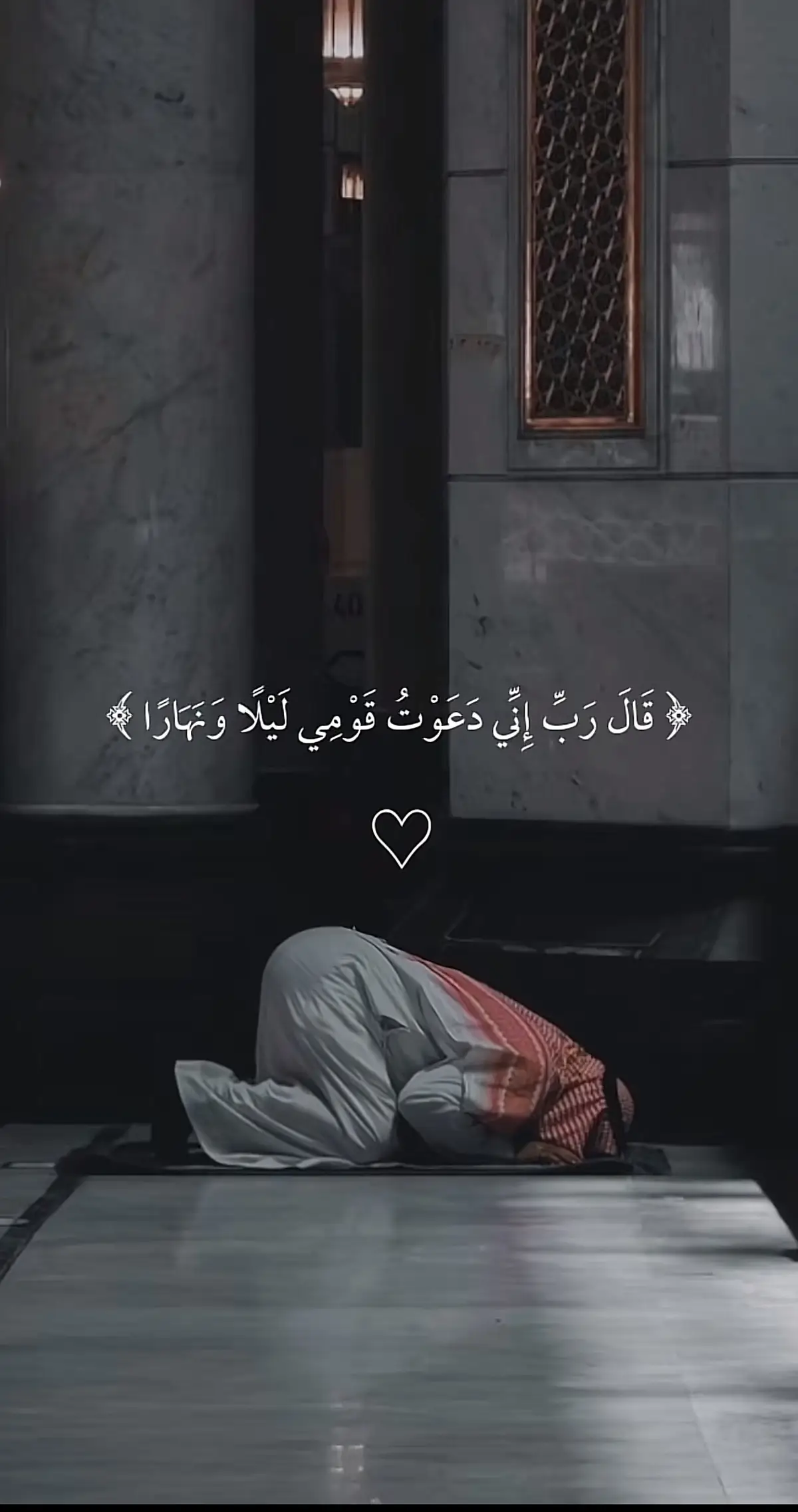 قال رب اني دعوت قومي ليلاً ونهاراً❤️🤍#قران #قران_كريم #ماهرالمعيقلي 