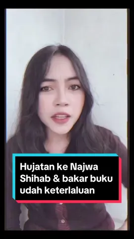 Tandai gejalanya sebelum terlambat, guys. Tentu kita kenal seorang #najwashihab sebagai seoarang jurnalis yg kritis dengan analisa tajam, wajar kalo ada yg suka & gak suka, tapi entah kenapa gue greget ketika udah mulai aksi bakar membakar buku. 