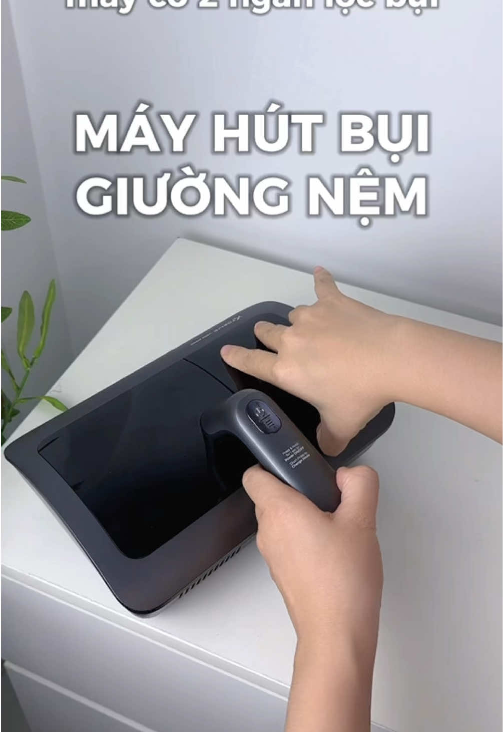 Mẹ Coca review máy hút bụi giường nệm Perysmith #mebimsua #mevabe 