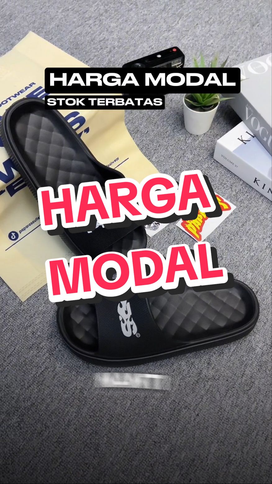 Cube series rekomen banget sandal ini untuk kalian yang suka simple nihh, buruan mumpung harganya ambyar banget di promo gajian bulan ini #fypindonesia #fyp #paparosfootwear #belilokal #cuantanpabatas #rekomendasisandal #sandalkaret 