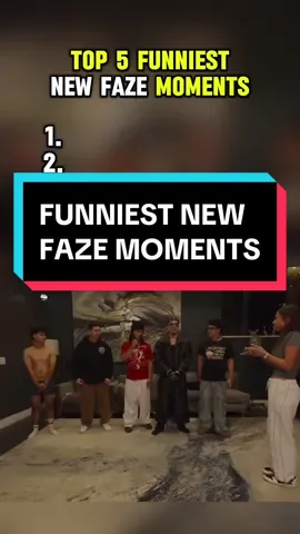 TOP 5 Funniest New Faze Moments😂😂 #top5 #fyp #faze #stableronaldo #lacy