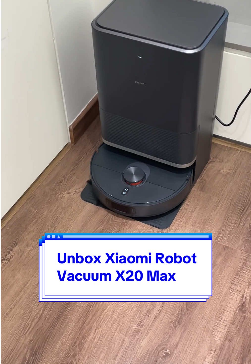 Unbox mã robot hút bụi mới hothit của Xiaomi - Xiaomi Robot Vacuum X20 Max #xiaomi #xiaomistorehanoi #robothutbui #robotvaccuum 