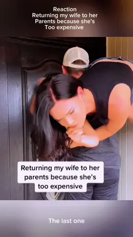 Returning my wife to her parents because she’s too expensive #funnyvideo #viral #prank #scare #jumscare #funnytiktok #foryou #fpy #prankscare #scam #funnyy 