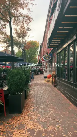 Every season here is my favorite. #oldtown #virginia #dmvtiktok #halloween2024 #fypシ 