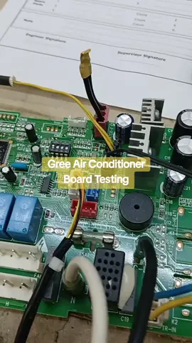 Gree Air Conditioner Control Board Testing, Cassette type AC #greeACrepair #airconrepair #acrepairing  #fyp #videotutorial Airconrepair