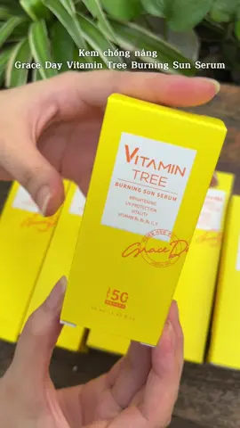 Mùa nào cũng không thể thiếu kem chống nắng Vitamin Tree GraceDay nha cả nhà ơiii #mirabell #mypham #xuhuong #tiktok #fpy #viral #myphamchinhhang #myphamhanquoc #lamdep #skincareroutine #skincare #skincaretips #lotionviral #kemchongnang #kemchongnangnangtone #duongam 